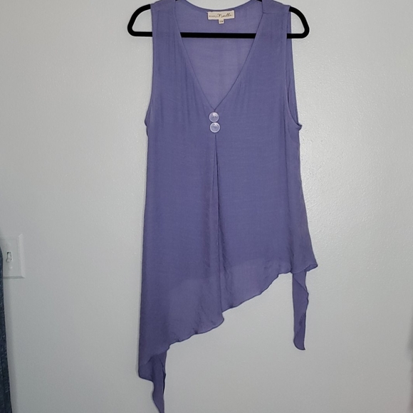 Simply Noelle Tops - Simply Noelle romantic boho oversized layer tank